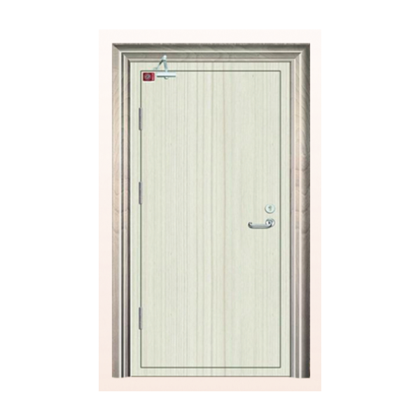 Steel fire door